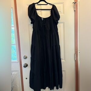 Arula Black Maxi Dress, size C (3x)